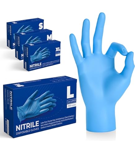 K-MART Gants Multi-usages En Vinyle, Non Poudrés, Jetables