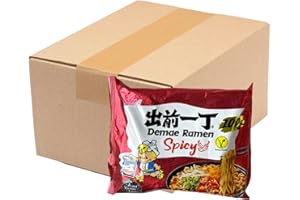 EDE GROUP Demae Ramen Noodles Spicy Flavour Pack 30 (100g Each) - Instant Nissin Noodles Authentic Asian Ramen