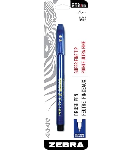 Zebra Brush Pen WFSS4 Super Fine - View #5
