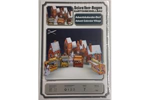 Schreiber-Bogen Kartonmodellbau Adventskalender-Dorf