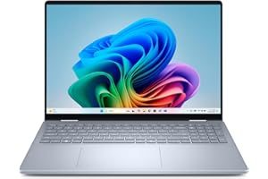 ‎DELL Dell 16 Plus 2-in-1 Laptop Copilot+ PC db06250 – 16" FHD+ Touch Display, Intel Core Ultra 7 Series 2, 16GB RAM, 512GB SSD, Intel Arc Grafik, Windows 11 Home, Beleuchtete Tastatur QWERTZ – Ice Blue