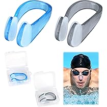 6 Clip Per Naso Da Nuoto - Morbide E Antiscivolo Con Scatola Per Adulti E Bambini - Foto 2