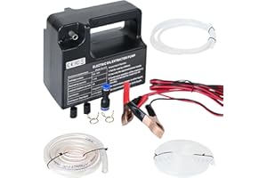 UTHEINTECK Oil Transfer Pump 12V Oil Extractor Pump for Engine Oil Change, Self-Priming Fluid Transfer Pump for Motor Oil, Gear Oil, Electric Fuel Transfer Pump for Boat, Automobile, Motorcycle, ATVs, RVs, Truck