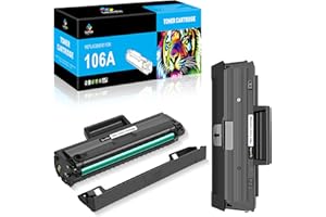LeciRoba 106A dla Hp 106a Toner W1106a czarny do HP Laser MFP 135a 135w 135wg 135r ,MFP 137fnw 137fwg , 107a 107w 107r ( 2- czarny, z chipem)