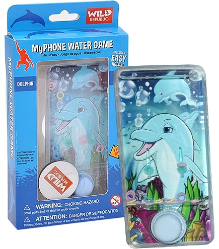 Wild Republic Myphone Tigre – Jeu Aquatique Sans Piles, Téléphone à Eau, Coordination œil-main, Voyage Et Voiture, Dès 3 Ans, écolo