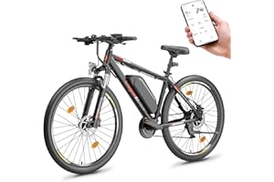 Eleglide Mopride 2 Vélo électrique Homme Femme, VTT électrique 27.5''/29", Vélo Électrique en Montagne pour Adulte, Batterie Amovible 36V 15.6Ah, 21 Vitesses, Autonomie 130km
