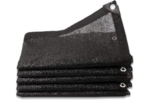 LYQCZ Filet D'Ombrage 8 Broches Ombrage 85% Renforce ÉPaissir Voile Ombrage, Serres Filet Coupe-Vent avec Oeillets,pour La Couverture VéGéTale/Serre/Jardin/Pergola(3x7m/9.84x22.96ft)