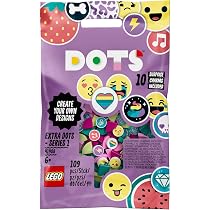 LEGO DOTS 41807 Lot de bracelets 5 en 1 pour fabrication de bijoux d'amitié pour filles et garçons, cadeau d'anniversaire