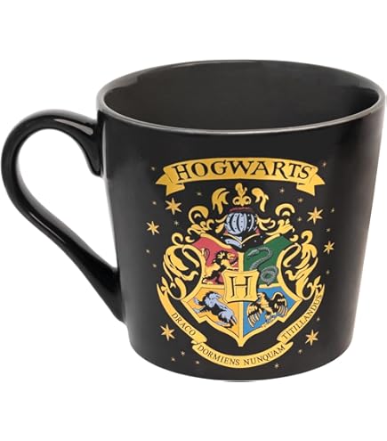 Tasse Harry Potter Hibou Avec Couvercle - Céramique Blanche Abystyle Hauteur 13 Cm