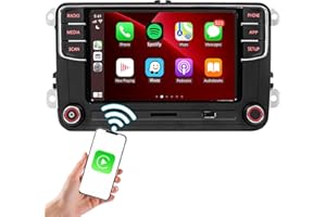 SCUMAXCON Car Stereo Radio RCD360 PRO3 PROIII Wireless Carplay Bluetooth 6.5inch Touchscreen RVC USB Car Radio RCD330 for VW GOLF MK5 MK6 PASSAT TIGUAN POLO CADDY EOS CC