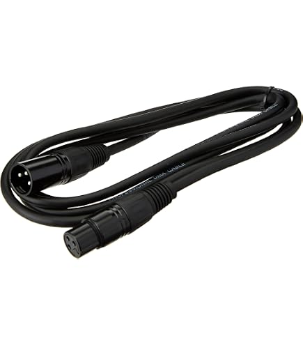 Câble Hybride Powercon + DMX Pronomic 15m - Alimentation Et Signal En 1 Câble Pour Sono/Lumières