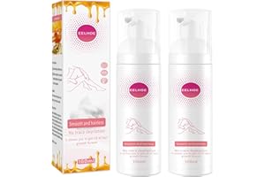 FOCUSUN Hair Removal Spray, Beeswax Hair Removal Mousse, Spray d'épilation, 100ML Hair Removal Foam Spray for Underarm, Arm, Leg, Bikini Areas, Hair Removal for Men and Women