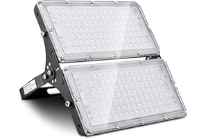 SOLIKU 200W Focos LED Exterior Proyector LED Floodlight 16000lm Luz de Seguridad Impermeable IP65 3000K Blanco Cálido Reflector LED para Jardín Patio Estadio Cartelera