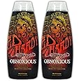 Lot 2 Ed Hardy Obnoxious Indoor Tanning Lotion Accelerator Bronzer Dark Tan Bed