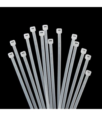 Gocableties Small Purple Cable Ties, 100mm X 2.5mm, Pack Of 100, 4" Premium Nylon Zip Ties, Plastic Tie Wraps, Secure Self-Locking Mechanism, For Home, Garden, Office And DIY - View #11