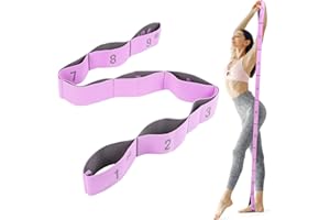 Elastique Musculation, Elastique Sport 9 Niveaux de Forces Bande Elastique Musculation, Bande de Résistance Bande Elastique Fitness pour Entraînement Gym Fitness Pilates Yoga