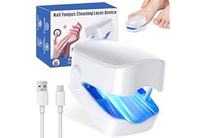 JADYON Dispositivo de Tratamiento de Hongos en las Uñas, Aparato de Tratamiento Láser de Hongos de Uñas Hongos de Uñas de Los pies Limpieza Reparación de Uñas Tratamiento de Hongos de Uñas.