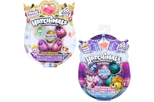 Hatchimals Colleggtibles, Coffret Famille Royale avec 4 et Accessoires, pour Les Enfants À partir de 5 Ans