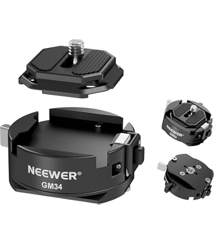 Snelwisselplaatklem 90 mm, snelspanklem voor Arca-Swiss, QR-90N Quick Release Plate Klem