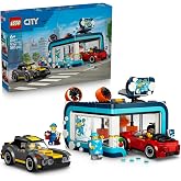 LEGO City Otomatik Ara&ccedil; Yıkama 60497 | 6 Yaş ve &Uuml;zeri &Ccedil;ocuklar i&ccedil;in S&uuml;nger Maskot ve 2 S&uuml;r&uuml;c&uuml; Minifig&uuml;r&uuml; İ&ccedil;eren Oyuncak Yapım