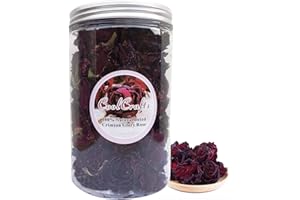 CoolCrafts Capullos Rosas Secas Naturales 30g Flores Secas Rosa para Decoración de Pasteles, Jabón, Resina, Popurri