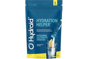 Hydraid - Fast Rehydration - Electrolytes Powder - Boost Hydration & Recovery I After Sport & Party I Electrolyte sportsdrink with vitamins I Lemon
