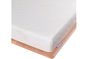 Newentor® 2 w 1, stopień twardości H2 i H3, żelowy topper, 160 x 200 cm, wysokość 10 cm, certyfikat Öko-Tex®, nakładka na materac do łóżka kontynentalnego, przyczepy kempingowej, sofy do spania,