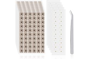 NYGGTYK Lot de 100 pansements transparents pour point d'acupuncture de l'oreille - 600 haricots d'oreille - 1 pince à épiler - Acupuncture de l'oreille - Acupuncture auriculaire - Massage du point