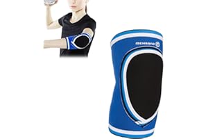 Rehband PRN Protège-Coudes Enfants, 1 pièce, Coussinet de coude 3mm néoprène, Coussinet de Handball, protège-coude, Bandage de coude pour Jeunes athlètes