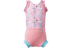 Splash About Happy Nappy Costume with Reusable Swim Nappy