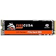 Seagate FireCuda 520, 1TB, Performance Internal SSD, PCIe Gen4 x4 NVMe 1.3, for Gaming PC, Gaming Laptop, Desktop, 3 year Rescue Services (ZP1000GM3A002)