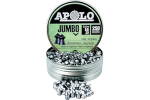 Apolo DIABOLOS Spitzkopf 5,5mm .22 250 Stück Dose für Luftgewehr Jumbo
