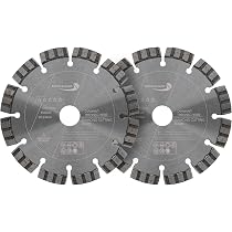 Disco Diamantato Per Taglio Pietra,cemento, Mattoni, Corona Segmentata - 9