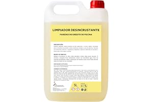 PROQUIMAR Limpiador Desincrustante para Piscinas – Limpieza Total Profesional | Elimina Suciedad Incrustada, Óxido y Cal | Ideal para Piscinas de Obra, Gresite y Azulejo