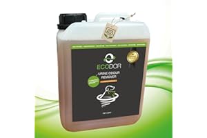 Ecodor UF2000 4Pets Eliminator Zapachu Moczu 2500ml | Koncentrat 1:5 | Bezzapachowy | Usuwa Zapach Moczu | 100% Ekologiczny | Enzymatyczny Środek Czyszczący dla psów, kotów i małych zwierząt