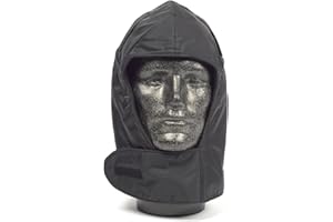Scott Safety HXZH/S Standard Zero Hood, Thinsulate Lined, Water Proof, Rip stop Nylon Outer, Velcro Harness Connection, Black