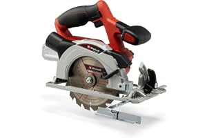 Einhell sladdlös handcirkelsåg TE-CS 18/150 Li-Solo Power X-Change (18 V, litiumjon, Ø 150 x Ø 10 mm sågblad, skärdjup + lutn