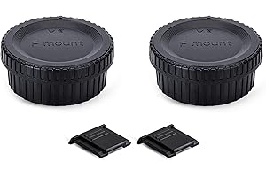 PROfezzion Tapa del Cuerpo Tapa Trasera para Nikon D7000 D7100 D7200 D7500 D5600 D5500 D5300 D5200 D5100 D3500 D3400 D3300 D3200 D780 D750 D610 D500 D850 D810 y más Nikon F Mount DSLR y Lente