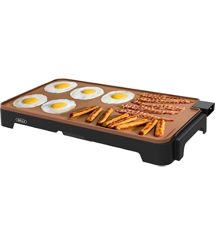 HENDI Teppan Yaki Grillplatte – Antihaft, 1800 W, Mit Abnehmbarem Thermostat – Perfekt Für Gastro & Party