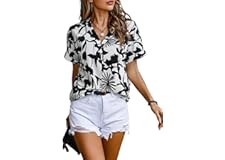 Greciilooks Women's Casual Digital Printed Shirt Ruffle Sleeve Tops | Floral Printed Shaded Shirt for Women