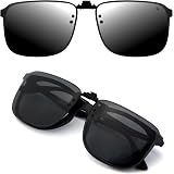 Clip Solaire Polarisé Pour Lunettes De Vue - Vert, Protection UV400, Universel