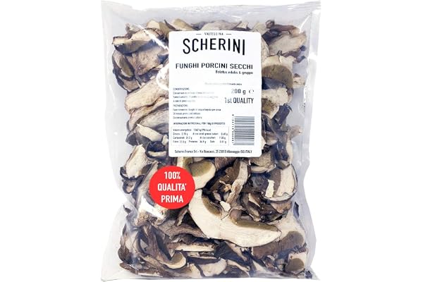 Scherini Valtellina - FIN Torkad Porcini-svamp - SPECIAL 200g