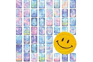 GHKJOK 50 Unique Employee Appreciation Gifts Cards for Coworkers, Teachers, Boss - Kindness Thank You Notes with 50 Different Designs, Portable Size for Encouraging Employees