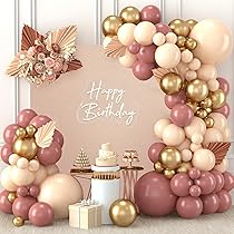 Striscione Di Buon Compleanno Rosa In Iuta Sintetica - Pre-assemblato E Riutilizzabile Con Corda Regolabile, Per Feste Di Compleanno Per Donne E Ragazze