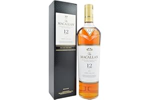 The Macallan 12 Years Old Sherry Oak | Scotch | Highland | Single Malt Whisky | Dried Fruit, Oak Spice and Nutmeg | European Oak Sherry Seasoned Casks | 40 Percent ABV | 70 cl (Package may vary)