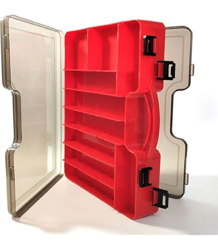Fox F Box Double Large Box System Tackle Box Small Parts Fishing Case Accessories Sports & Outdoors