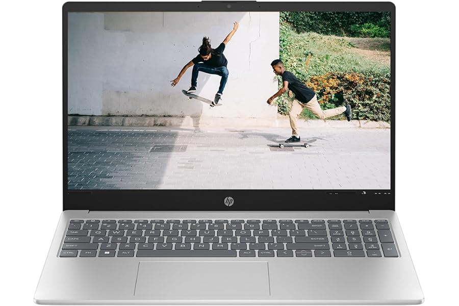 HP Laptop 15-fd0137ne, 15.6",16GB RAM, 512GB SSD, Natural Silver