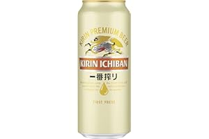 ‎KIRIN ICHIBAN Kirin Ichiban Bierpaket, japanisches Premium-Bier, nach dem First Press Verfahren gebraut, Dosenbier mit 5 Prozent Alkoholgehalt, Einweg (24 x 0,5 l)