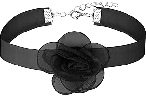 Greoer Bohemian Lace Flower Collar Choker Necklace