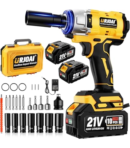 Electric High Torque Impact Ratchet Cordless Impact Wrench 12 Inch